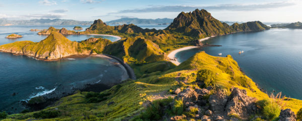 l'île de Komodo
